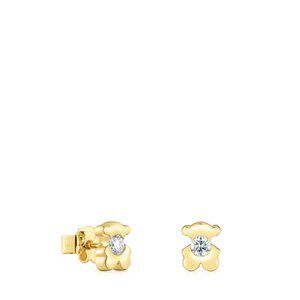 Tous 6 mm Bear Lili Earrings